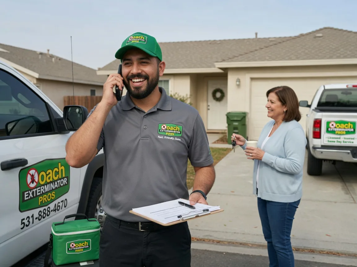 Pest Control Roach Exterminator De Mossville, KY FAQs